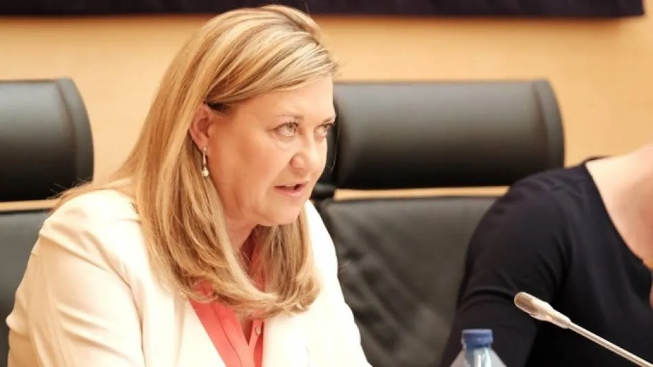 Pilar del Olmo, consejera de Economía y Hacienda