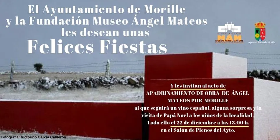 Foto 2 - El Ayuntamiento de Morille apadrina una obra del escultor &Aacute;ngel Mateos  