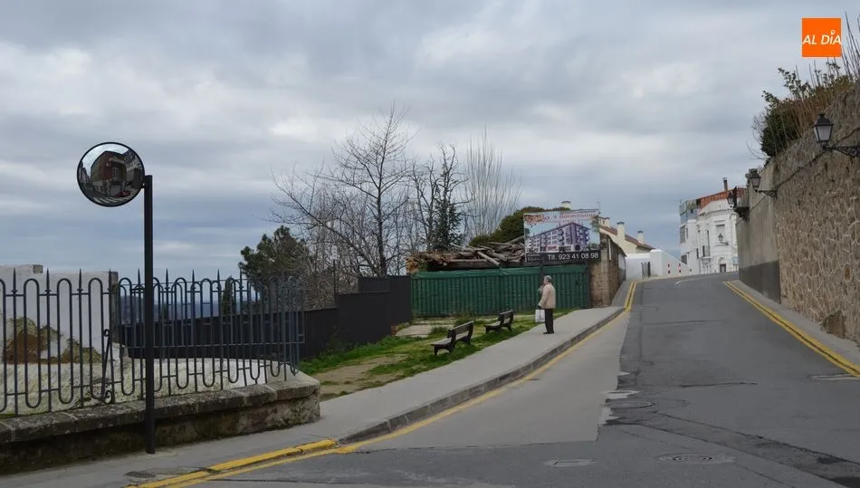 Solar en la Calle Colón, objeto del Proyecto de Expropiación Sector SUNC 10 del PGOU
