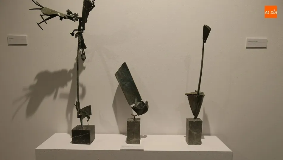 Foto 2 - Las creaciones del escultor Ignacio Villar se exponen en la sala de La Salina