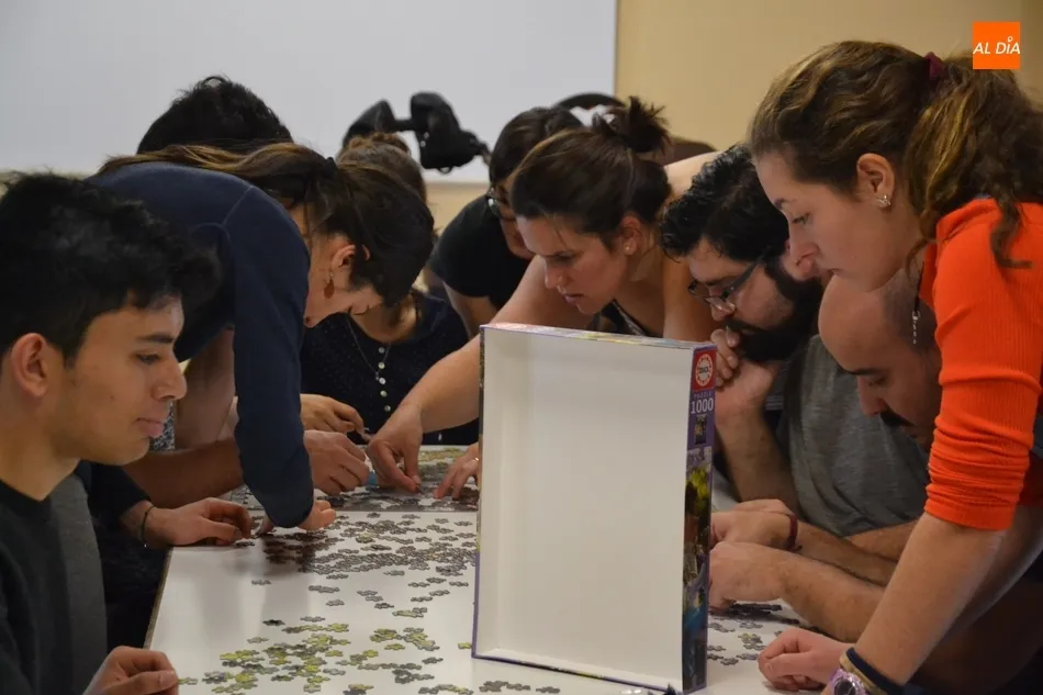 Foto 5 - Ciudad Rodrigo debuta en el Concurso Provincial de Puzzles  