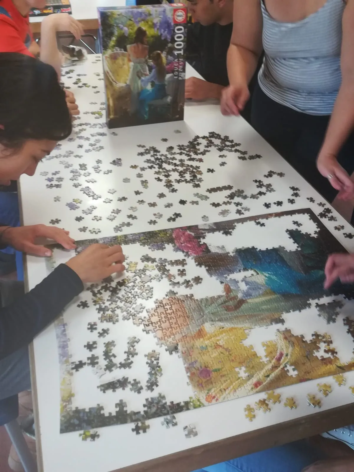 Foto 3 - Ciudad Rodrigo debuta en el Concurso Provincial de Puzzles  