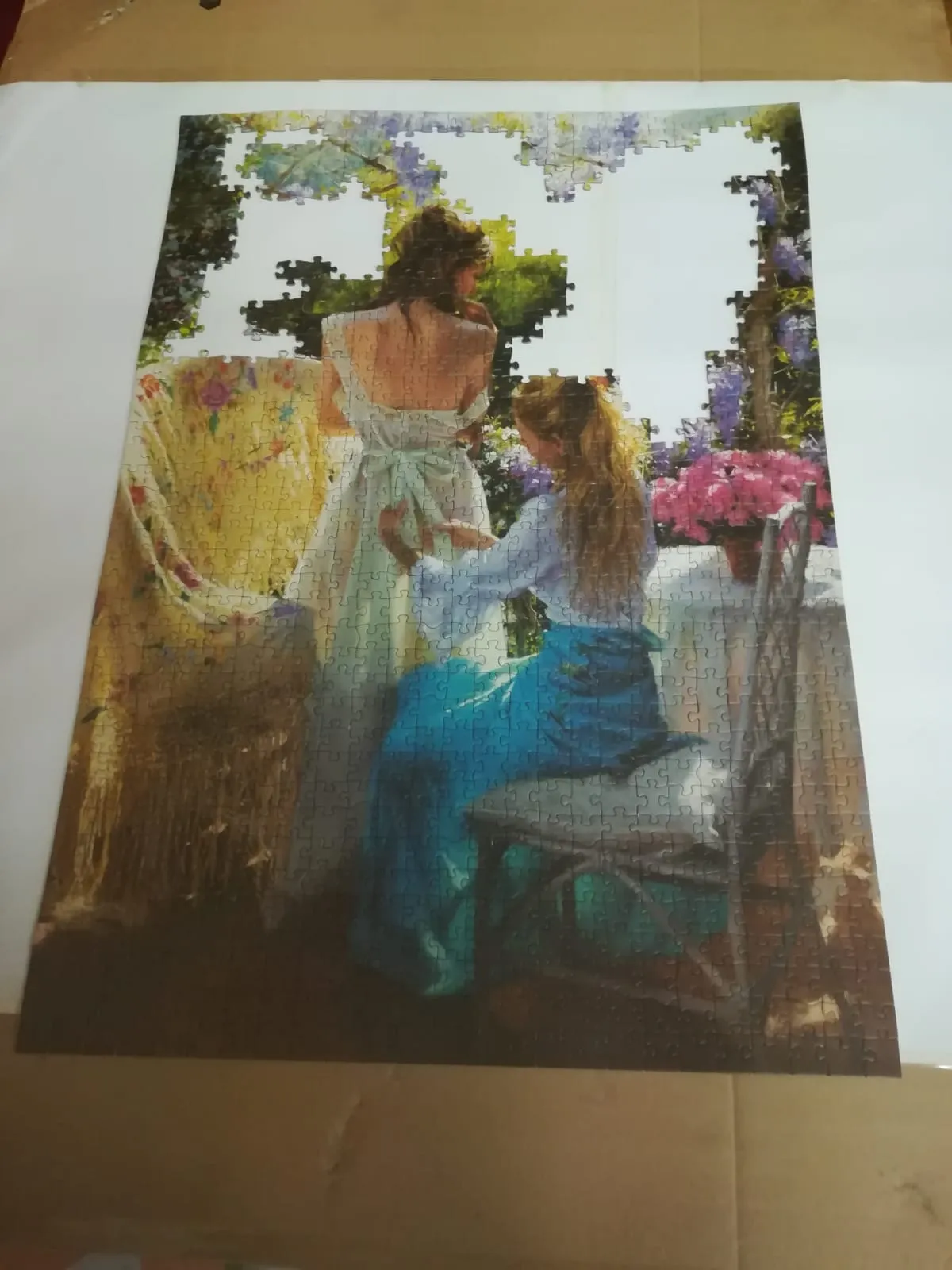 Foto 2 - Ciudad Rodrigo debuta en el Concurso Provincial de Puzzles  