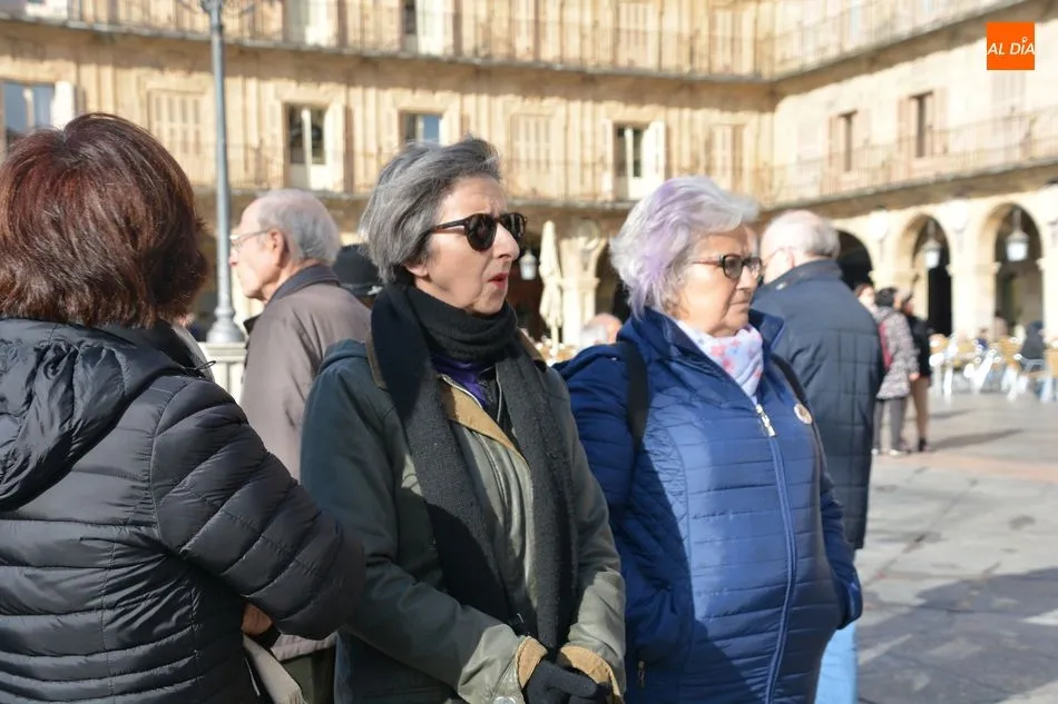 Foto 5 - La Plaza Mayor acoge una nueva movilizaci&oacute;n de los &lsquo;yayogaitas&rsquo;  
