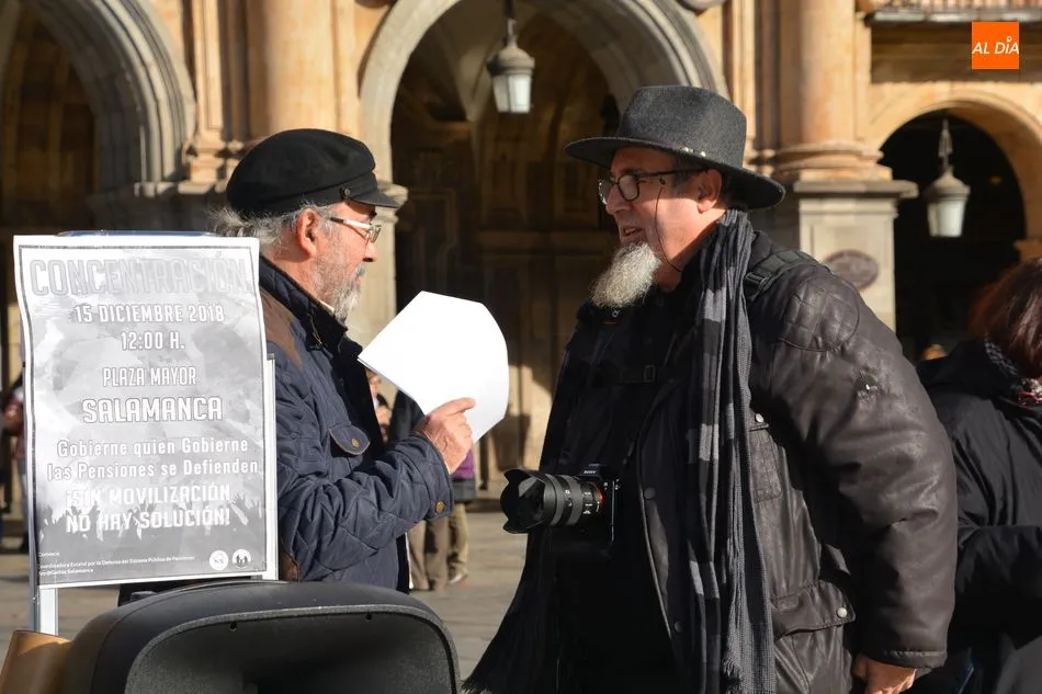 Foto 4 - La Plaza Mayor acoge una nueva movilizaci&oacute;n de los &lsquo;yayogaitas&rsquo;  