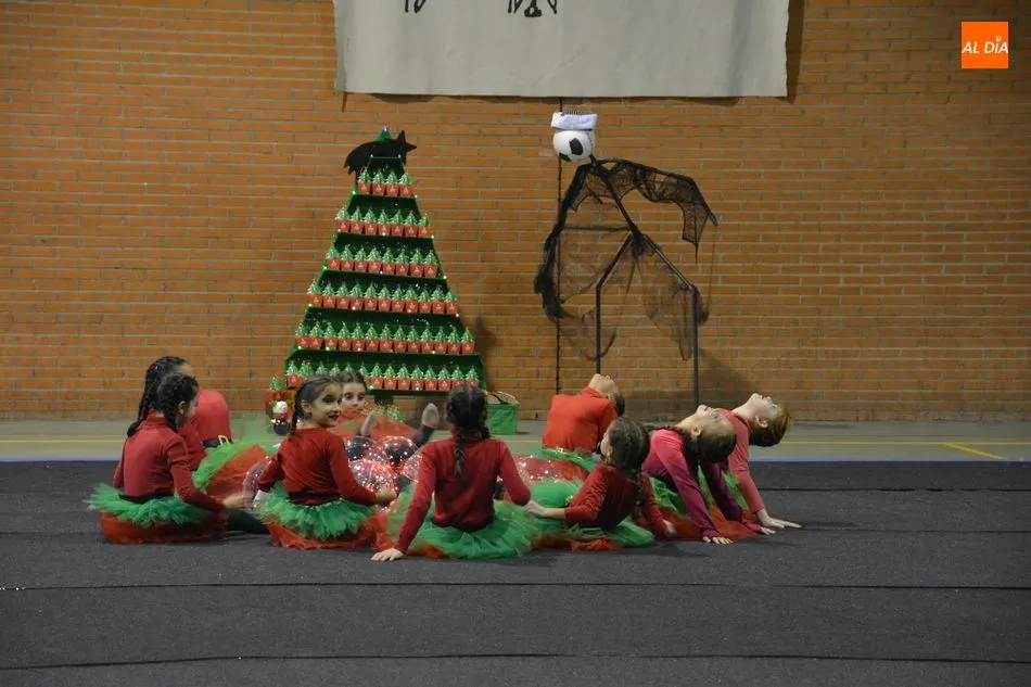 Foto 2 - El Club Deportivo Salmantino de Gimnas&iacute;a R&iacute;tmica organiza una gala de Navidad por todo lo alto