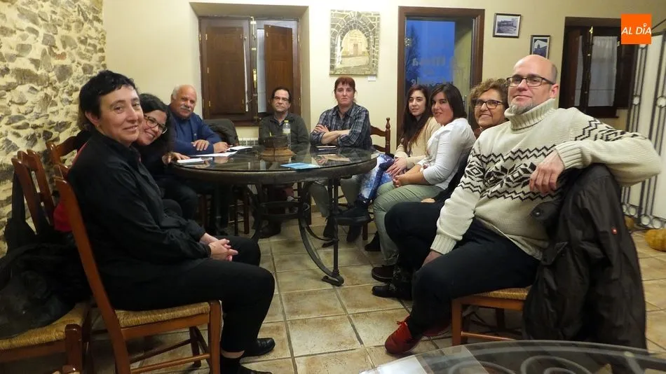 Los asistentes a la reunión celebrada en el hotel Mesa del Conde / E. Corredera