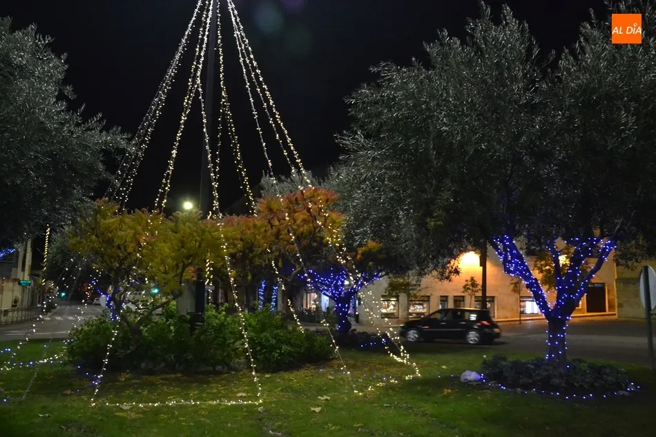 Foto 3 - La rotonda del Cruce estrena &Aacute;rbol de Navidad  
