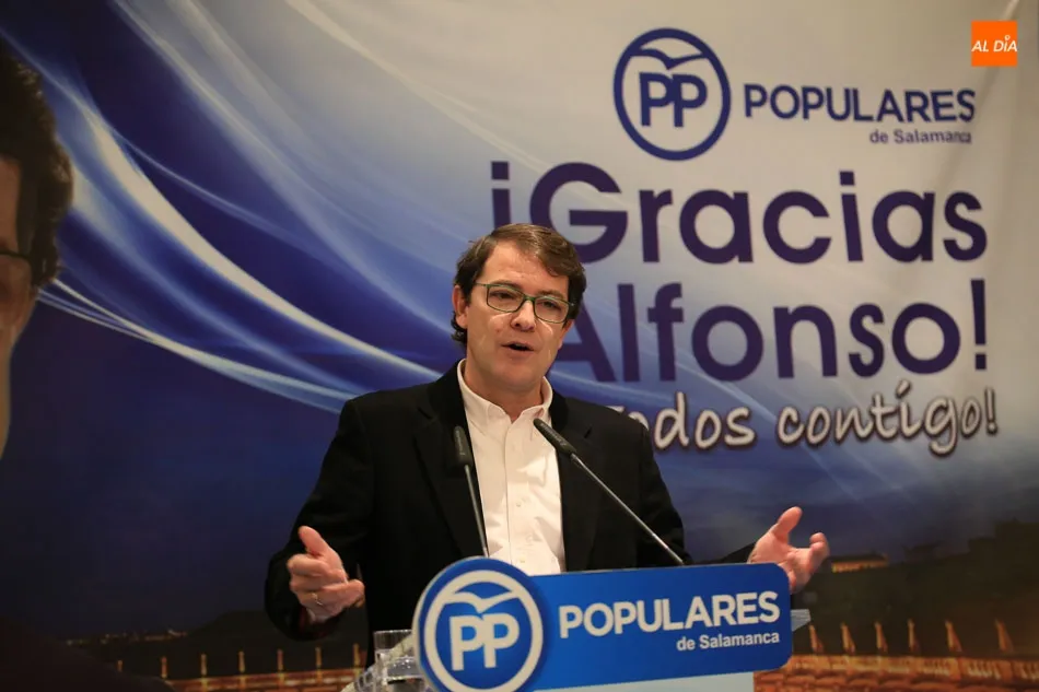 Foto 2 - El PP de Salamanca cierra filas alrededor de la figura&nbsp; de Ma&ntilde;ueco como presidente de Castilla y...