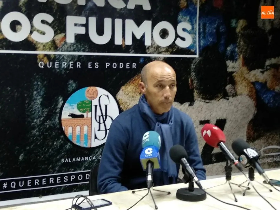 Calderón, en rueda de prensa.