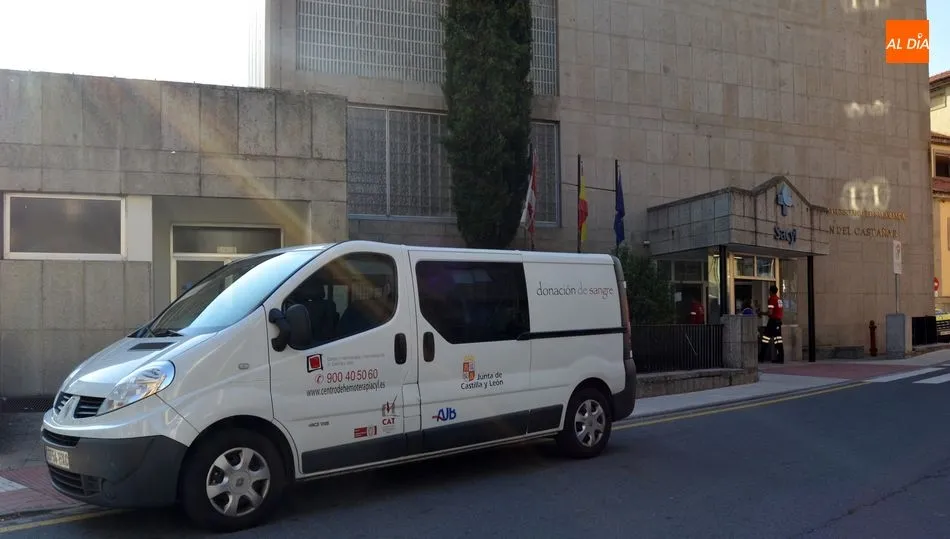 Unidad móvil para colectas de sangre