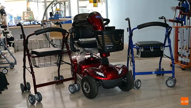 Andadores, sillas electrónicas o camas articuladas son algunos de los productos tecnológicos especializados que se pueden encontrar en Ortemad