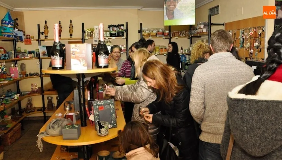 Tienda de Comercio Justo de Intermón Oxfam en la calle Ancha