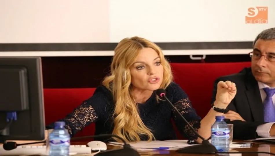 Mª Ángeles Carmona Vergara, presidenta del Observatorio contra la Violencia Doméstica y vocal del Consejo General del Poder Judicial, en una visita a Salamanca