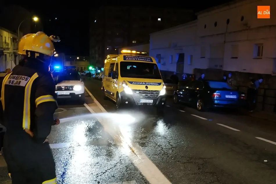 Foto 2 - Atropellado en B&eacute;jar un hombre de unos 80 a&ntilde;os de edad  