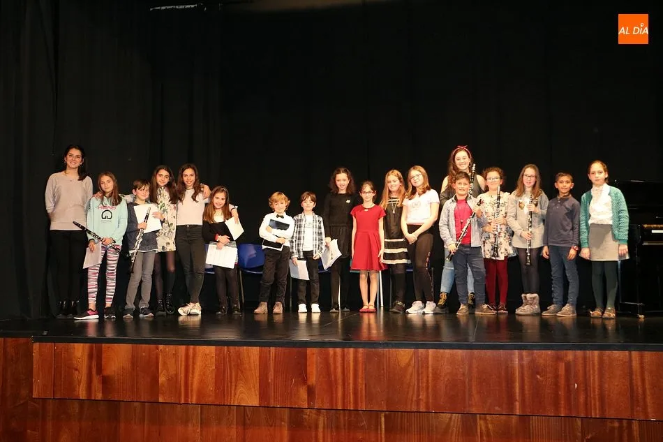 La primera jornada contó con los alumnos de flauta travesera, clarinete y piano