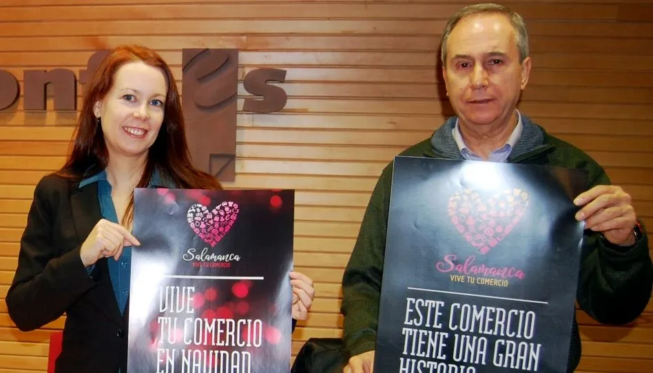 Soledad Gómez, presidenta de ASECOV, y el vicepresidente José Luis Delgado