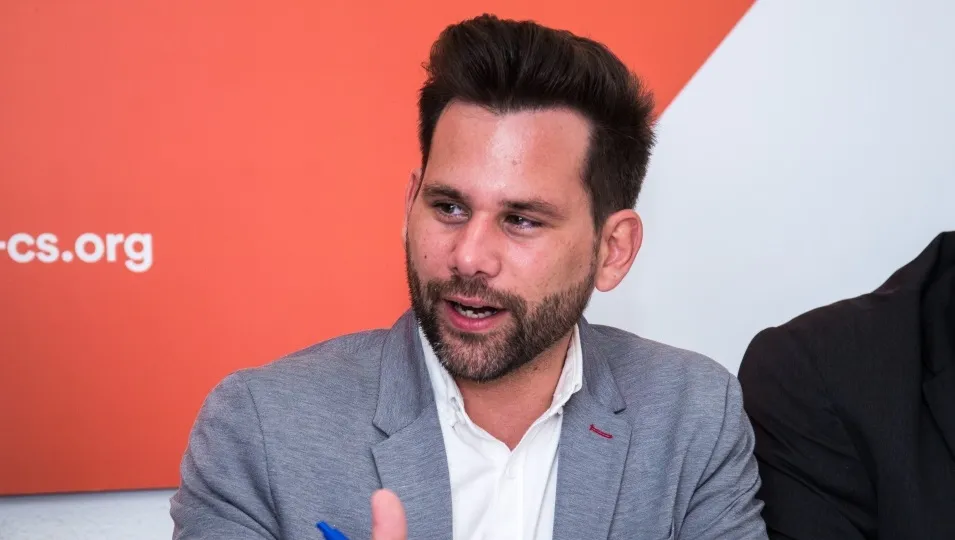 El portavoz de Ciudadanos (Cs) en el Ayuntamiento de Salamanca, Alejandro González Bueno