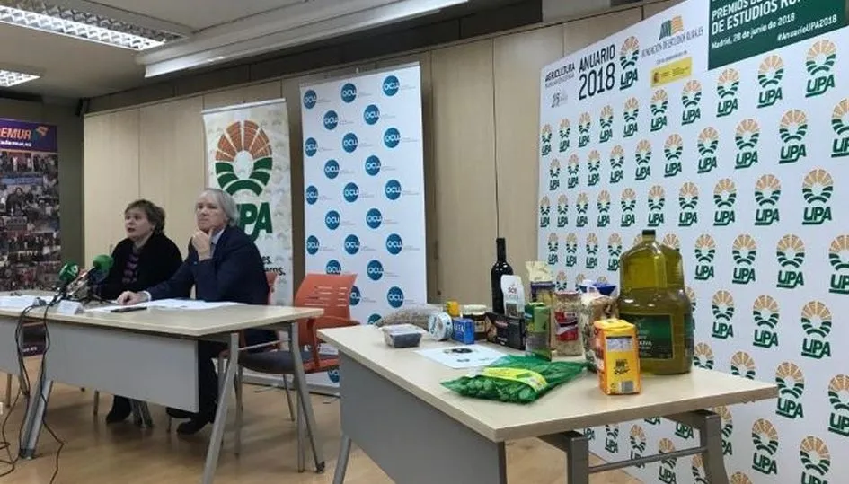 Presentación de la campaña de OCU y UPA para poner en valor el trabajo de los productores