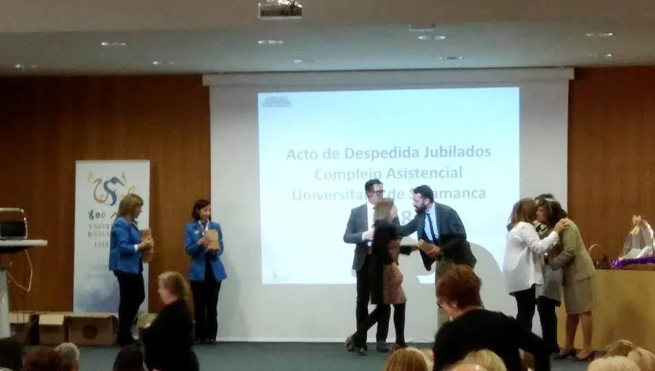 Foto 3 - Jornada de emociones con la despedida de los jubilados del Complejo Asistencial