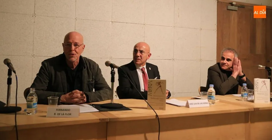 Fernando de la Flor, José Luis de las Heras y Jacobo Sanz Hermida / Foto: Alberto Martín.