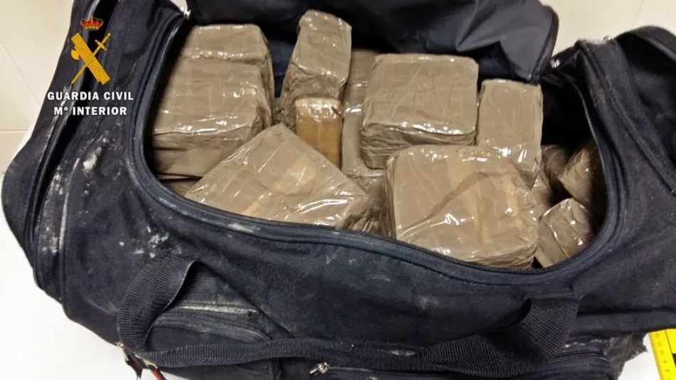 Detenidos en Badajoz dos salmantinos con 20 kilos de hachís