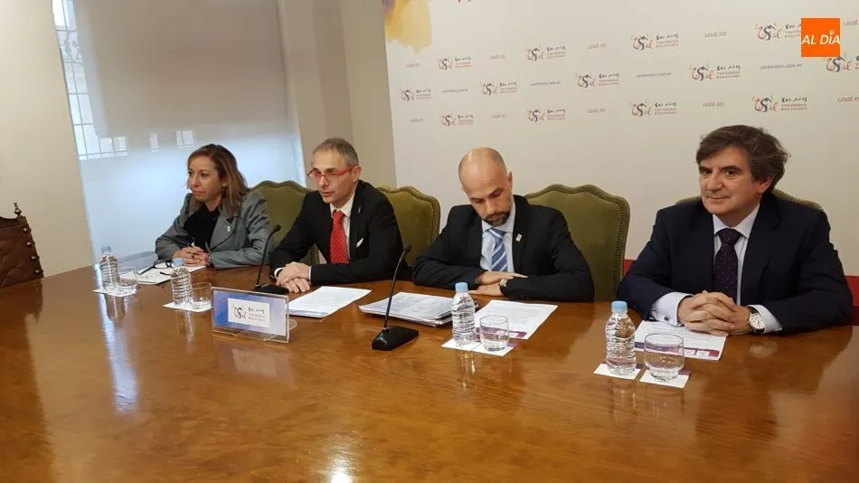 Susana Pérez, Ricardo Rivero, Javier González y Fernando Almaraz