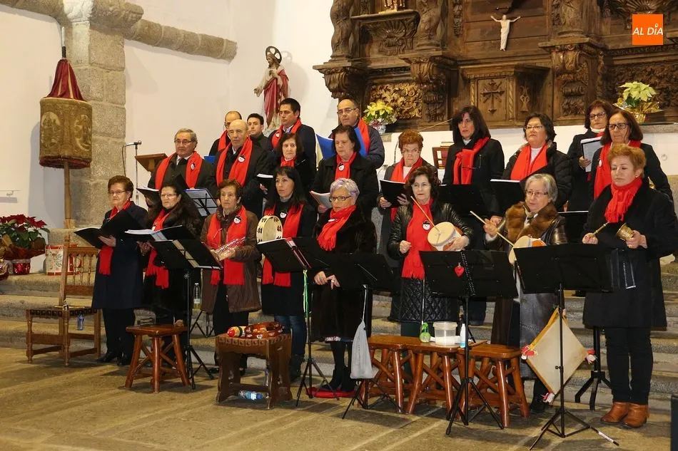 Imagen del Coro de Los Santos en el concierto navideño del pasado año