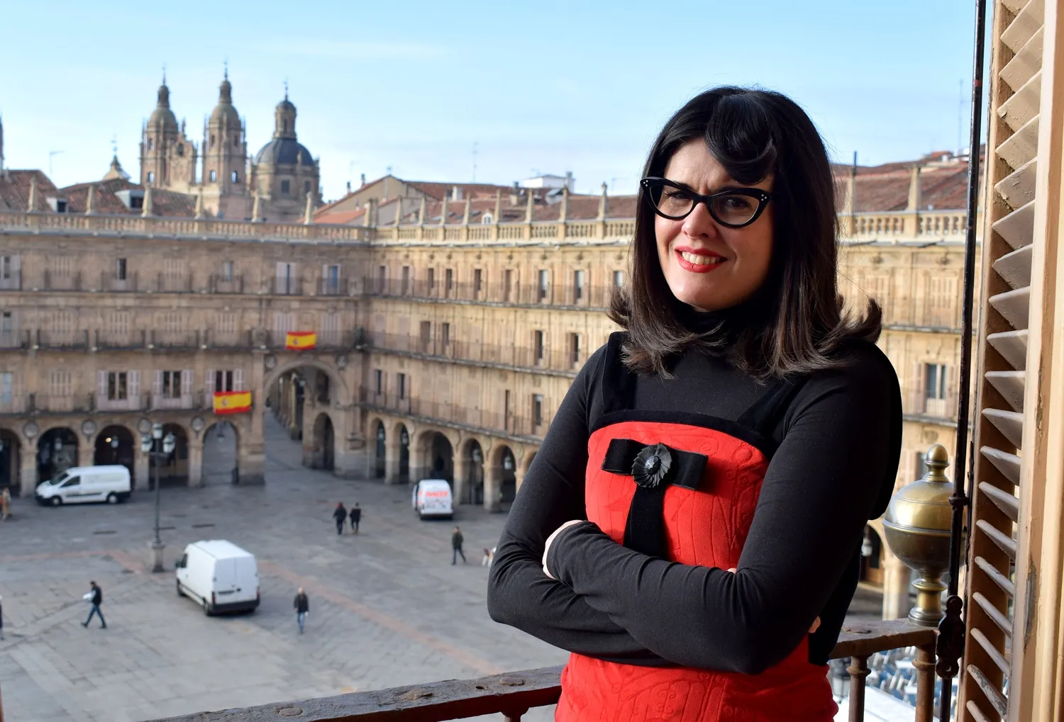 Virginia Carrera, concejala de Ganemos en el Ayuntamiento de Salamanca