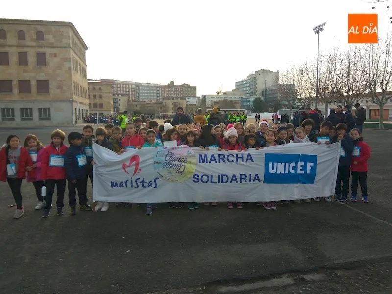 Foto 2 - El Colegio Maristas Champagnat de Salamanca celebra su XXIX Marcha Solidaria