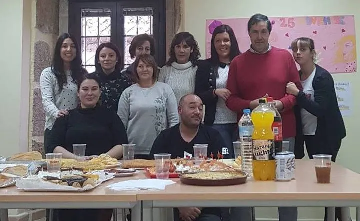 La acción ‘Alto Águeda Sociosanitaria III’ hace un alto con amigo invisible incluido  