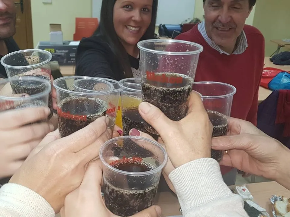 Foto 4 - La acci&oacute;n &lsquo;Alto &Aacute;gueda Sociosanitaria III&rsquo; hace un alto con amigo invisible incluido  