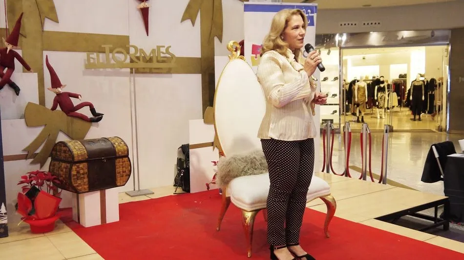 Diamantina Centeno durante la presentación de su libro en El Tormes