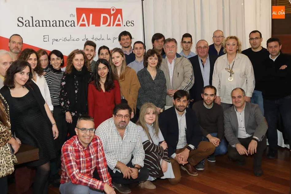 SALAMANCArtv AL Día celebró su tradicional cena de Navidad  con recuerdo especial a los ausentes en este encuentro /  FOTOS: ALBERTO MARTÍN