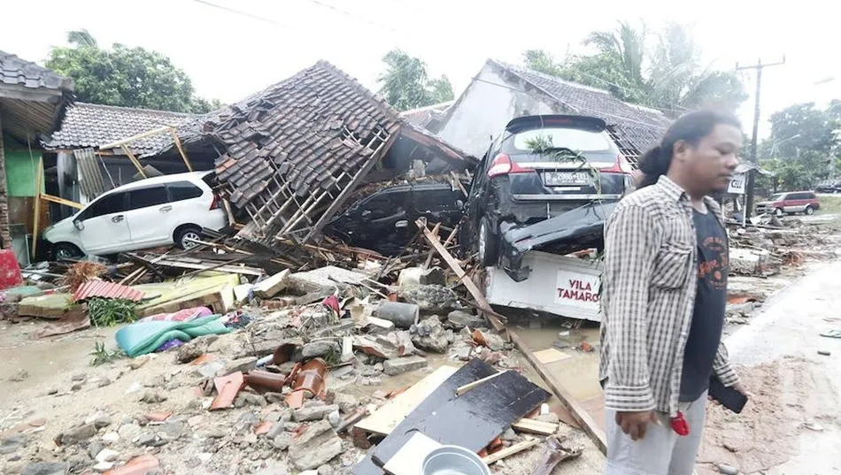 Trágico balance del tsunami que asolado las costas de Indonesia. Foto: ABC