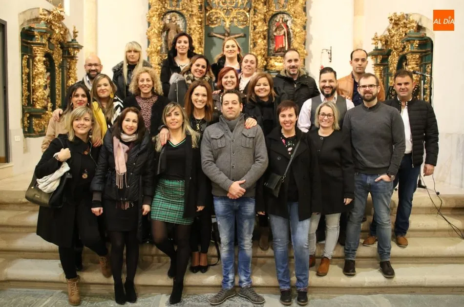 Los treinta alumnos recordaron una etapa cargada de recuerdos y anécdotas