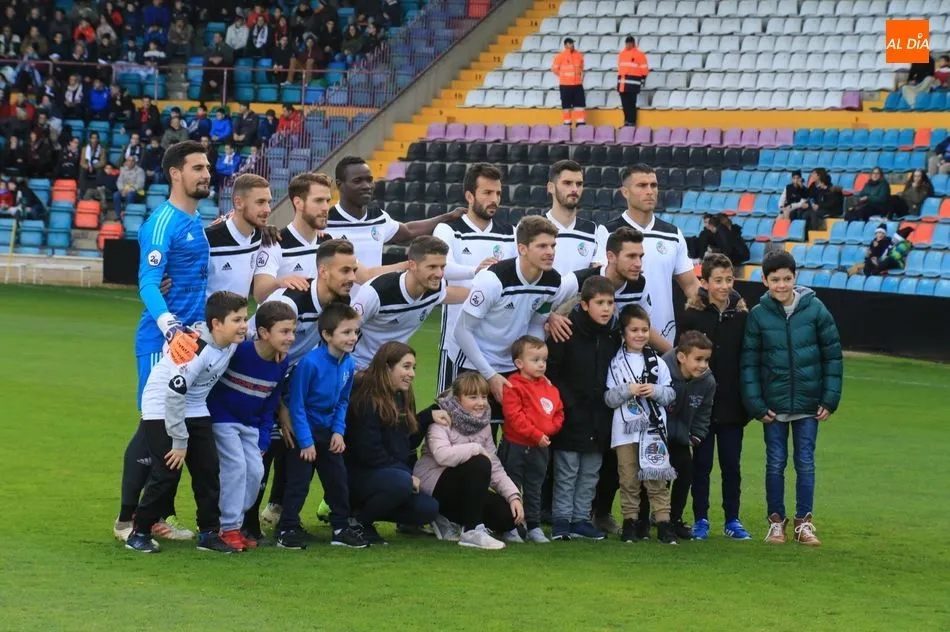 La plantilla del Salamanca UDS