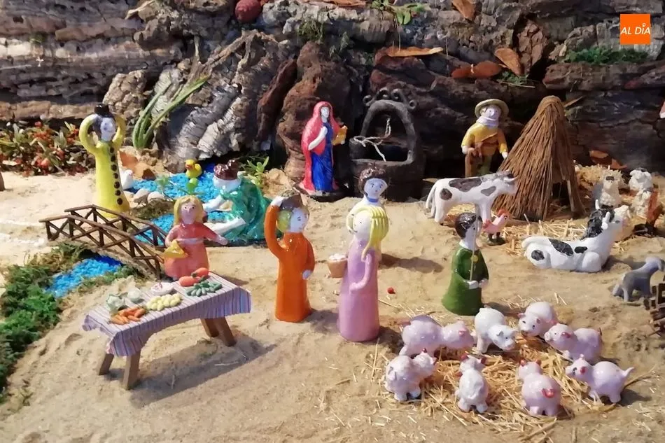 Foto 3 - La exposici&oacute;n de belenes del &Aacute;bside de San Gil acoge un bel&eacute;n viviente en Navidad  