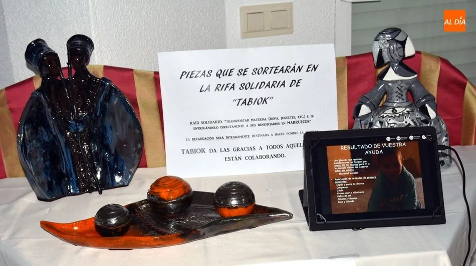 Foto 5 - La ceramista Mariasun Chico ofrece su obra art&iacute;stica y su solidaridad en una exposici&oacute;n en...