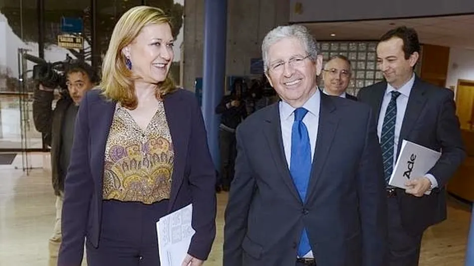 La consejera de Economía y Hacienda de la Junta de Castilla y León, Pilar del Olmo, en un acto del Programa ADE 2020 Aceleradora de Proyectos Empresariales. Foto El Norte de Castilla