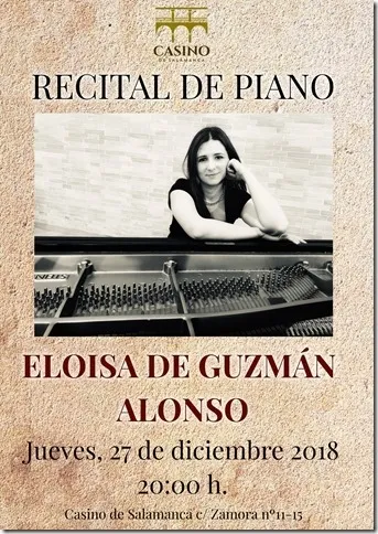 Foto 4 - La soprano Elena Rey actuar&aacute; en el Casino con la Camerata Salm&aacute;ntica