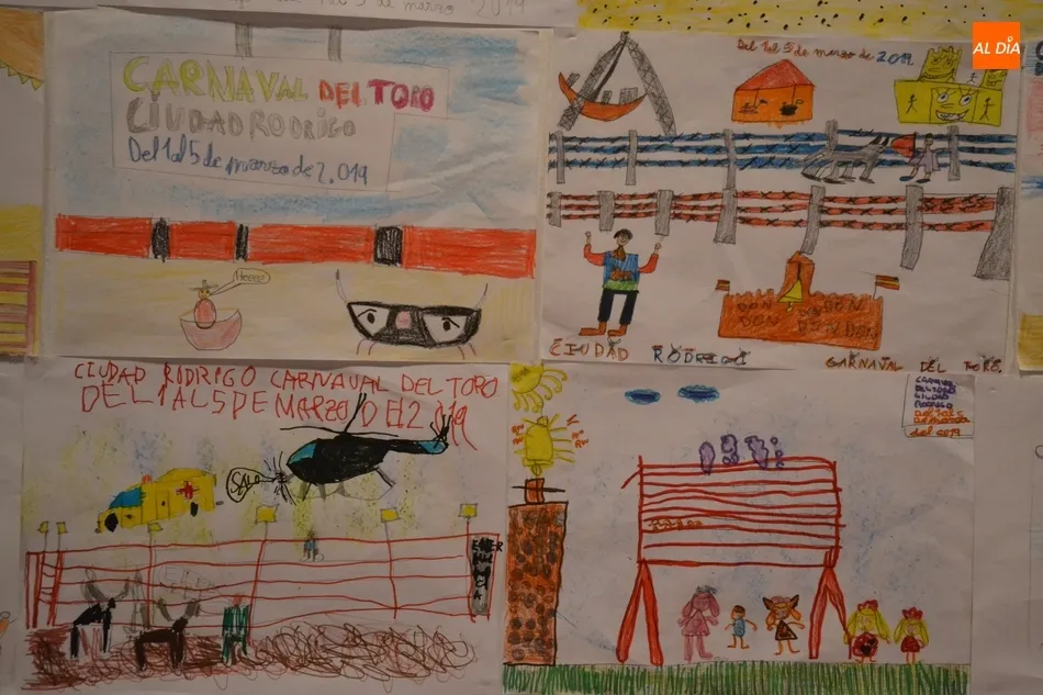 Foto 7 - Presentados unos 350 trabajos al Concurso de Dibujo Infantil del Carnaval 2019  
