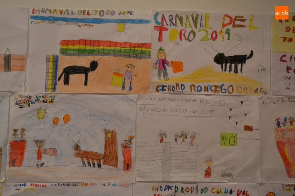 Foto 6 - Presentados unos 350 trabajos al Concurso de Dibujo Infantil del Carnaval 2019  