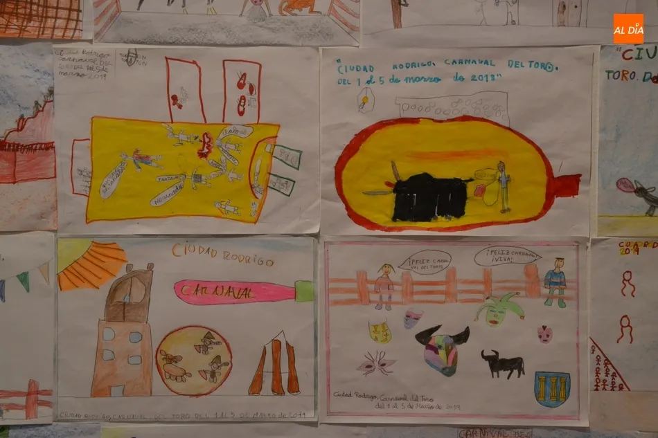 Foto 3 - Presentados unos 350 trabajos al Concurso de Dibujo Infantil del Carnaval 2019  