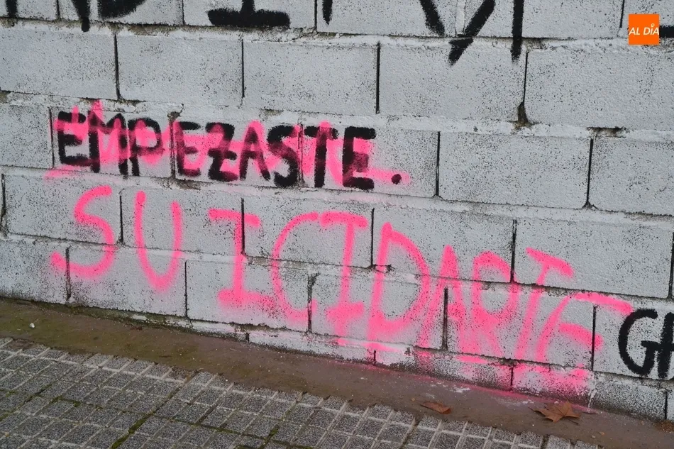 Foto 3 - Atacado uno de los grafitis creados por el Grupo Scout Kennedy para festejar su 45&ordm; Aniversario  