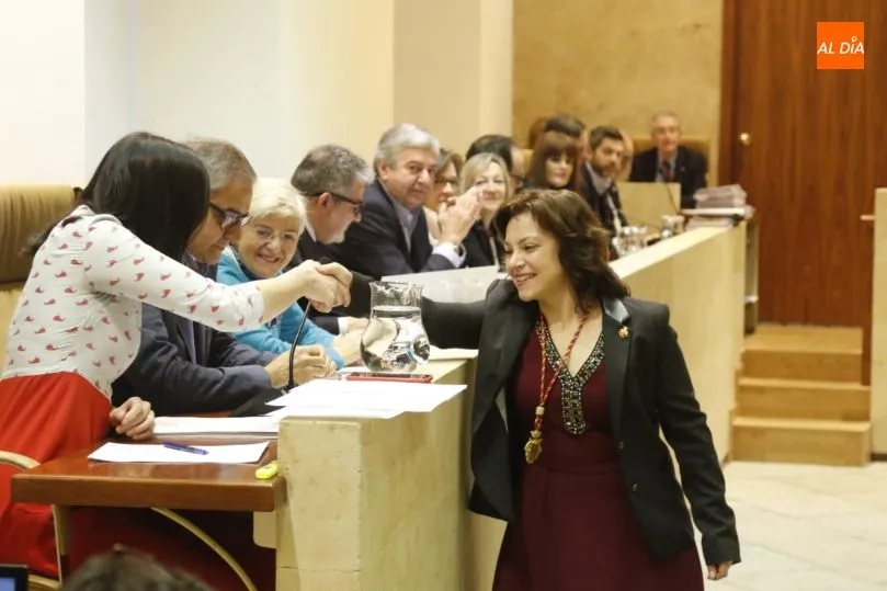 Foto 6 - Mar Fuentes, nueva concejala socialista en el Ayuntamiento de Salamanca