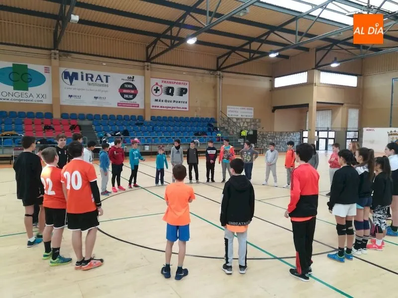 Foto 11 - Concluye con &eacute;xito el campamento de Navidad del Balonmano Ciudad de Salamanca
