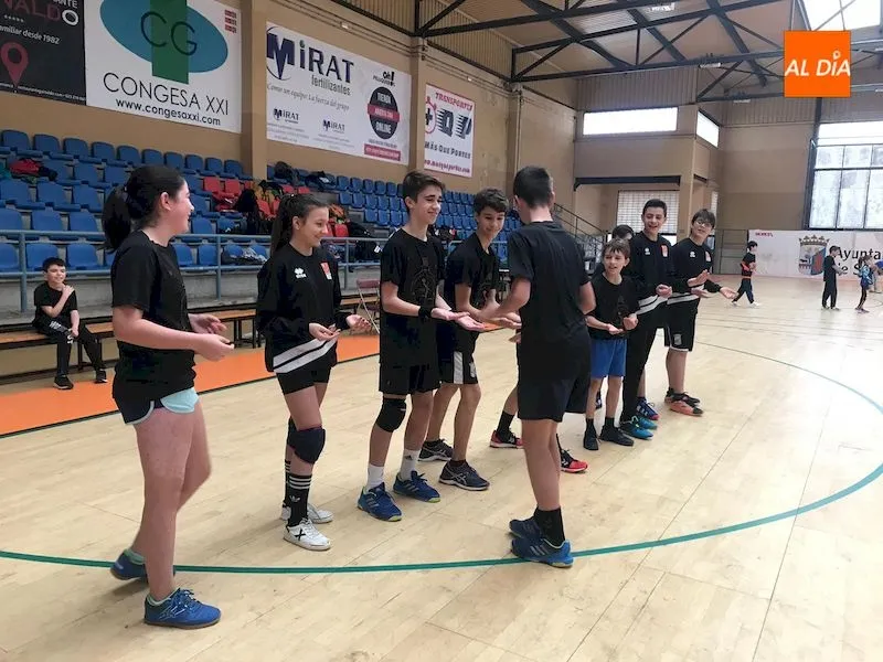 Foto 10 - Concluye con &eacute;xito el campamento de Navidad del Balonmano Ciudad de Salamanca