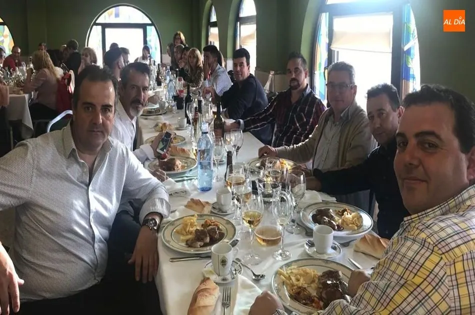 La comida de Navidad se celebró en el Hotel Restaurante Alameda