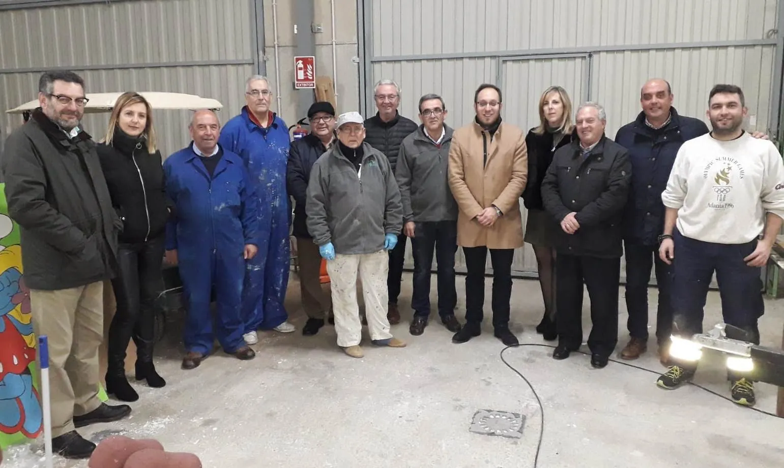 Los concejales del PP rinden visita a los Amigos de la Ilusión  